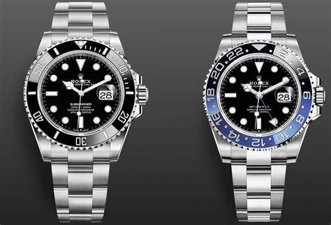 rolex gmt master ii vs submariner no date|rolex yacht master vs gmt.